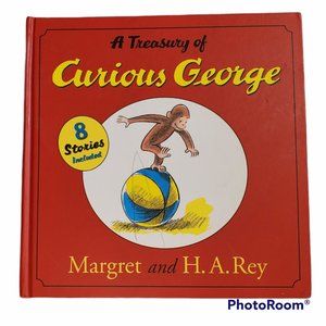 A Treasury of Curious George 8 Stories Hardcover Book